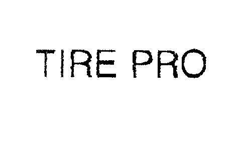 Mẫu nhãn hiệu TIRE PRO