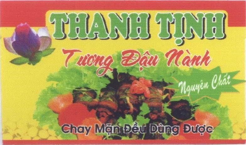 Mẫu nhãn hiệu Thanh Tịnh Tương Đậu Nành Nguyên Chất Chay Mặn đều dùng được