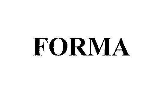 Mẫu nhãn hiệu FORMA