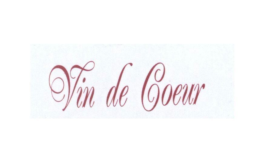 Mẫu nhãn hiệu Vin de Coeur