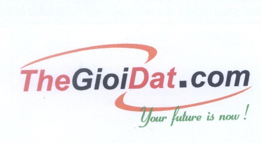 Mẫu nhãn hiệu TheGioiDat.com Your Future is now !