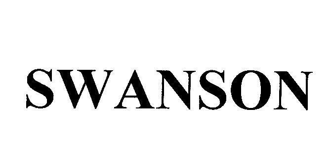 Mẫu nhãn hiệu SWANSON