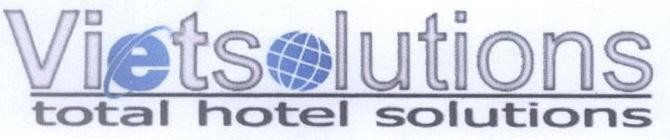 Mẫu nhãn hiệu Vietsolutions total hotel solutions