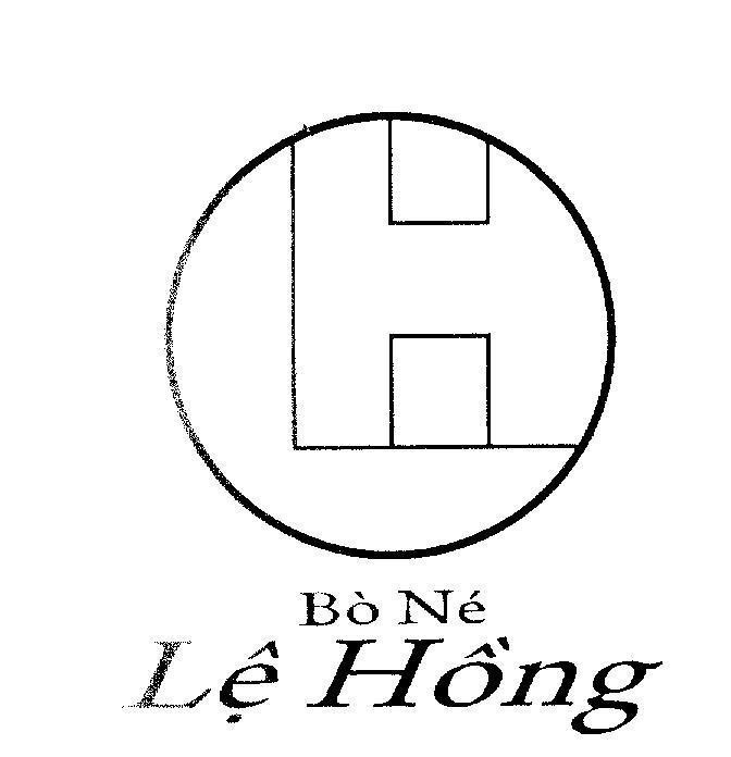 Mẫu nhãn hiệu L H Bò Né Lệ Hồng
