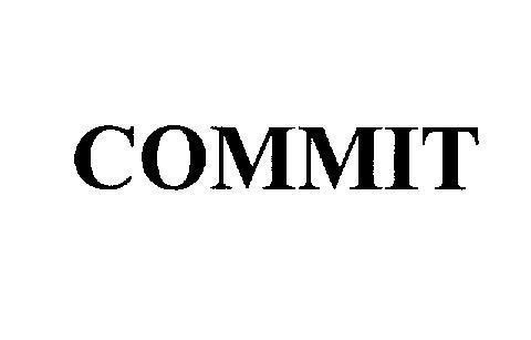 Mẫu nhãn hiệu COMMIT