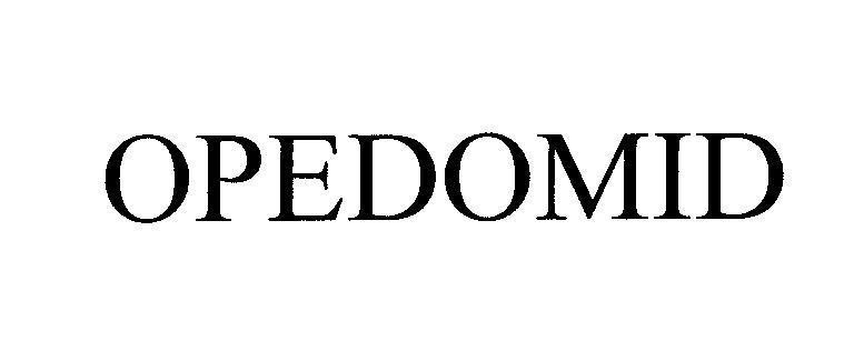 Mẫu nhãn hiệu OPEDOMID