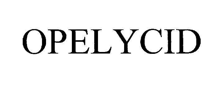Mẫu nhãn hiệu OPELYCID
