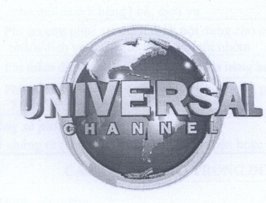 Mẫu nhãn hiệu UNIVERSAL CHANNEL