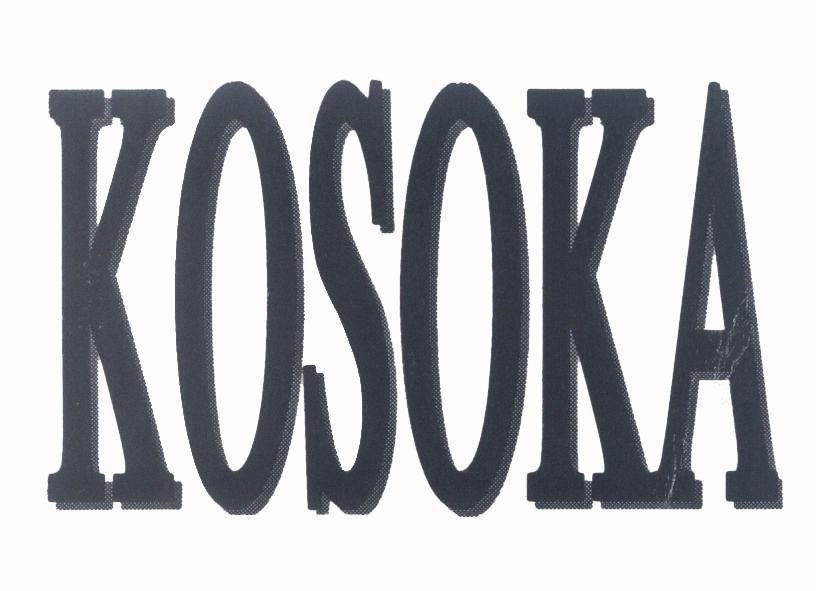 Mẫu nhãn hiệu KOSOKA
