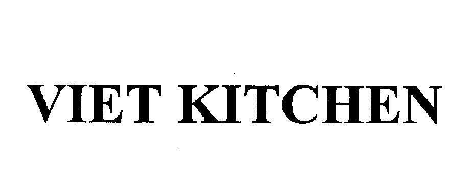 Mẫu nhãn hiệu VIET KITCHEN