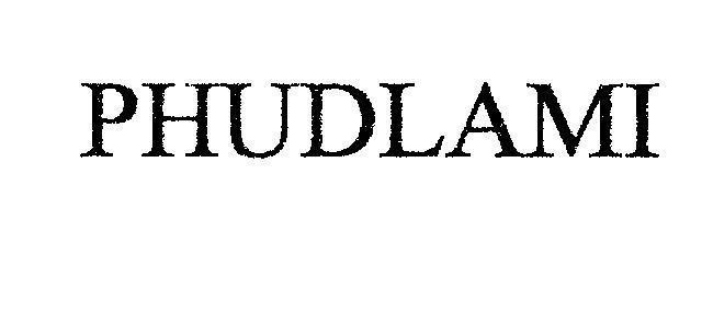 Mẫu nhãn hiệu PHUDLAMI