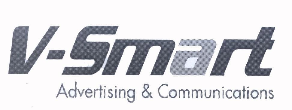 Mẫu nhãn hiệu V-Smart Advertising & Communications