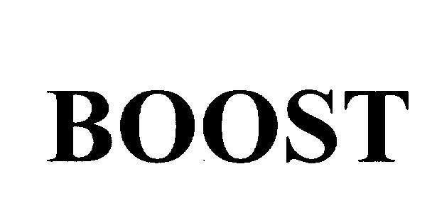 Mẫu nhãn hiệu BOOST