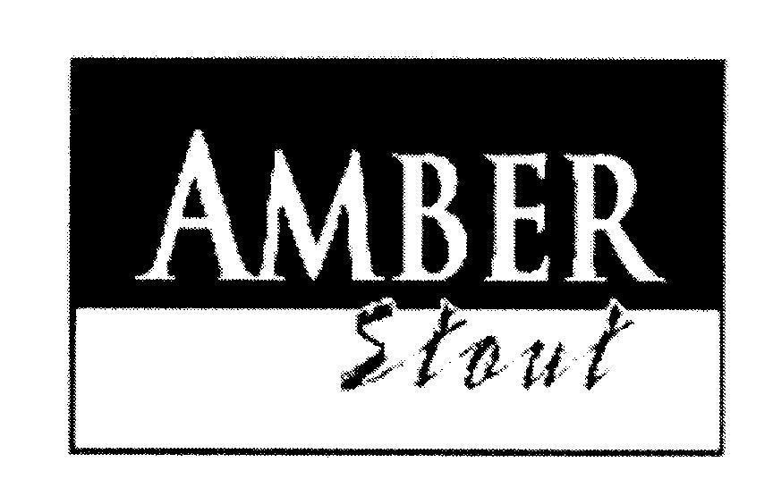 Mẫu nhãn hiệu AMBER Stout
