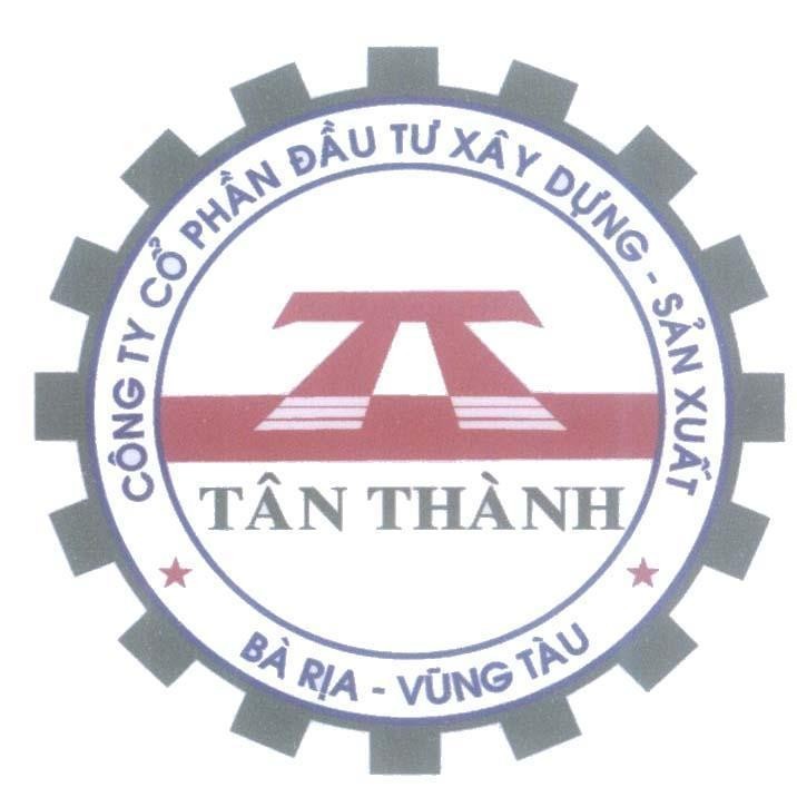 Mẫu nhãn hiệu T Tân Thành Công Ty Cổ Phần Đầu Tư Xây Dựng - Sản Xuất Bà Rịa - Vũng Tàu