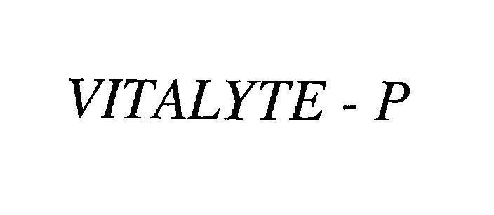 Mẫu nhãn hiệu VITALYTE - P