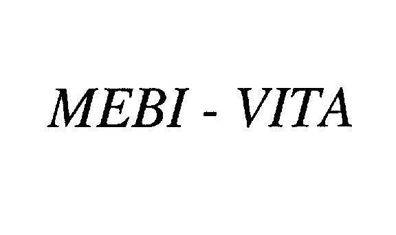 Mẫu nhãn hiệu MEBI - VITA