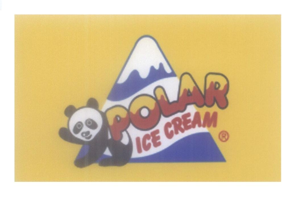 Mẫu nhãn hiệu POLAR ICE CREAM