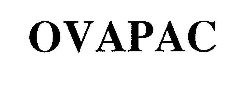 Mẫu nhãn hiệu OVAPAC