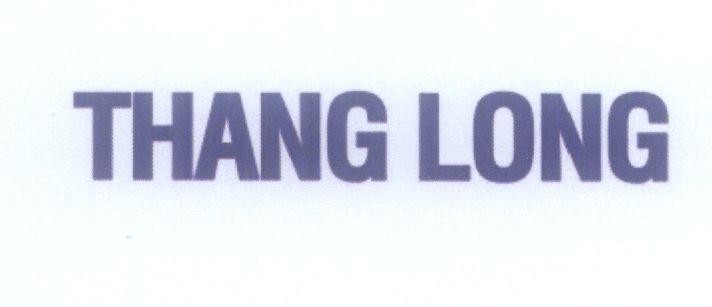 Mẫu nhãn hiệu THANG LONG