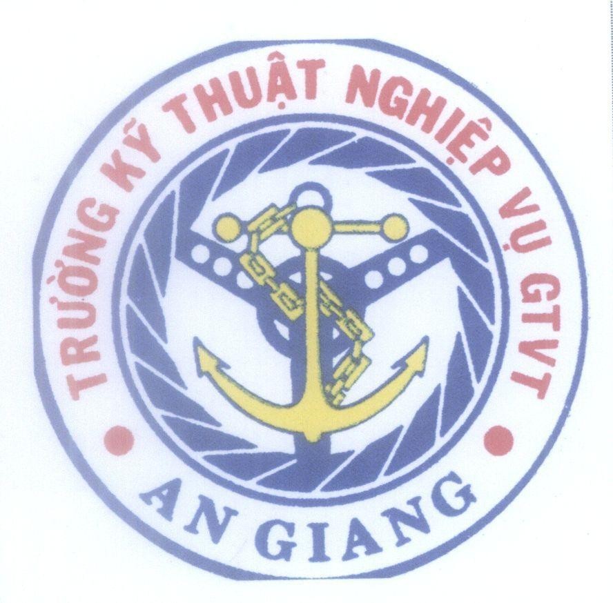 Mẫu nhãn hiệu Trường kỹ thuật nghiệp vụ GTVT An Giang