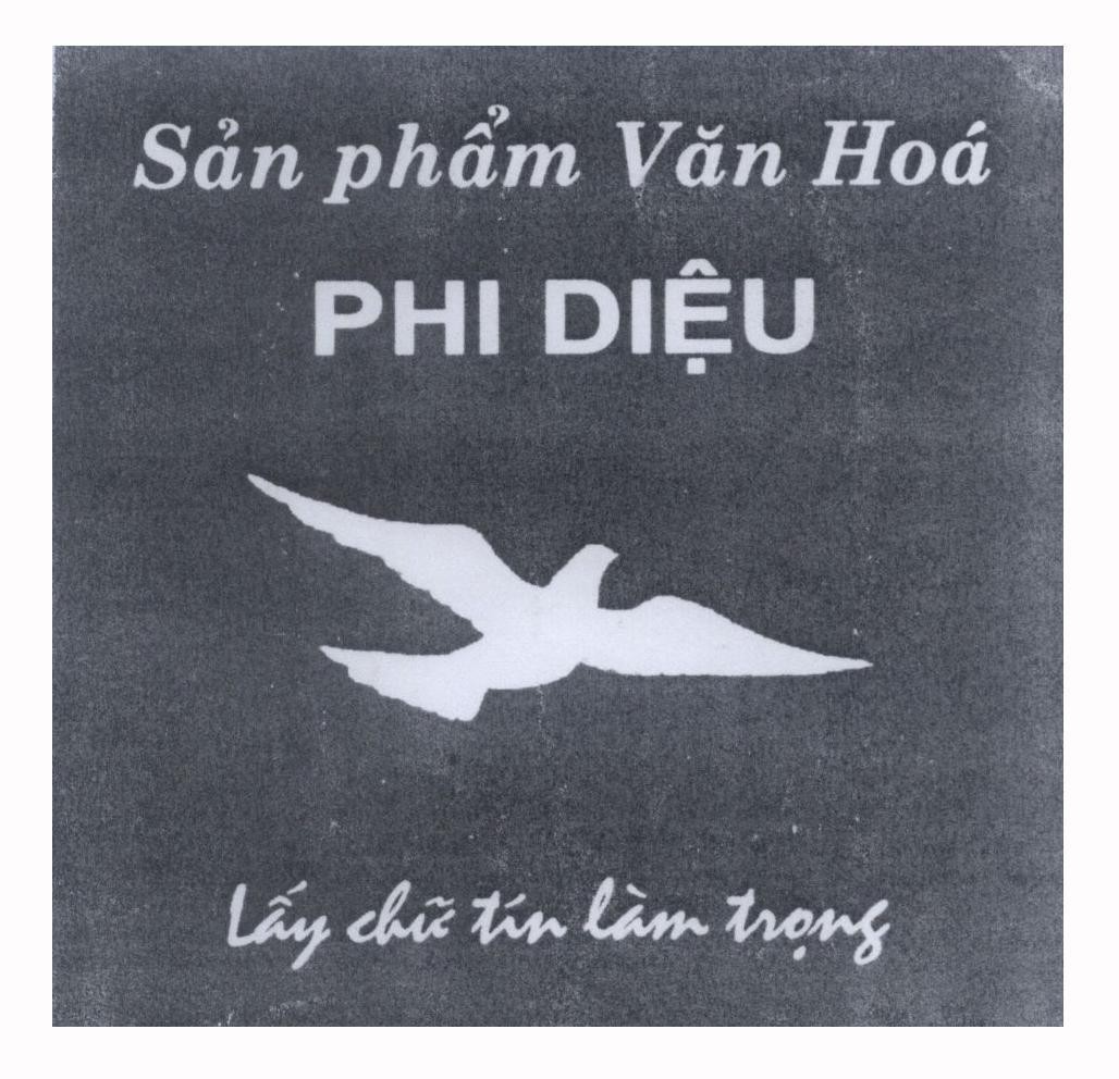 Mẫu nhãn hiệu Sản phẩm Văn Hoá Phi Diệu Lấy chữ tín làm trọng