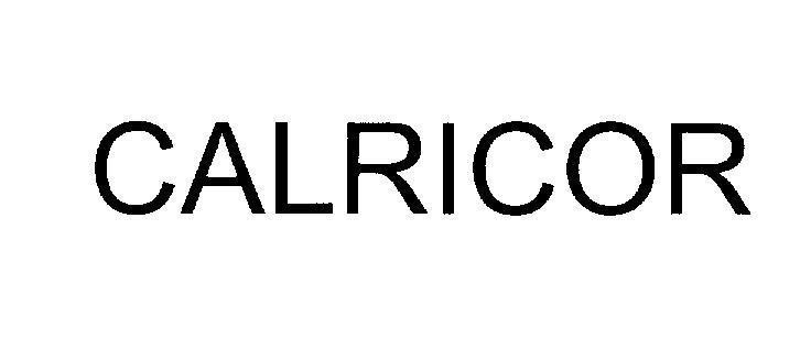 Mẫu nhãn hiệu CALRICOR