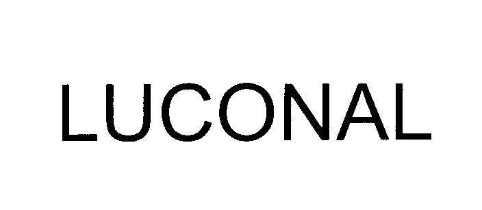 Mẫu nhãn hiệu LUCONAL