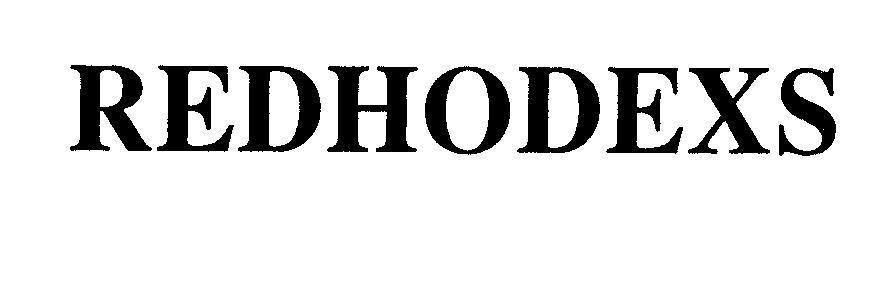 Mẫu nhãn hiệu REDHODEXS