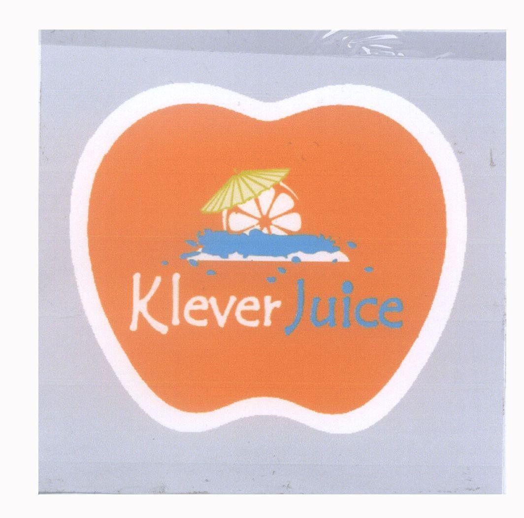 Mẫu nhãn hiệu Klever Juice