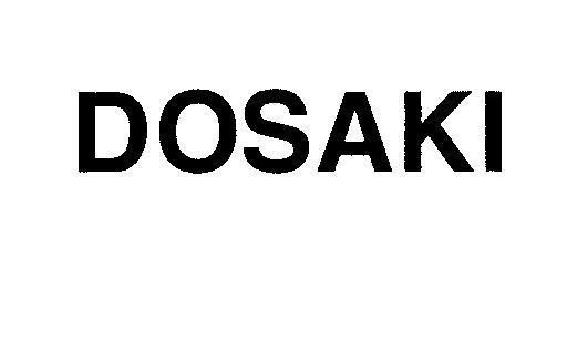 Mẫu nhãn hiệu DOSAKI