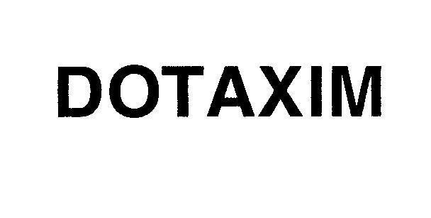 Mẫu nhãn hiệu DOTAXIM