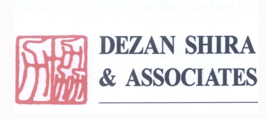 Mẫu nhãn hiệu DEZAN SHIRA & ASSOCIATES [xía lì: hợp lực]