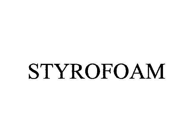 Mẫu nhãn hiệu STYROFOAM