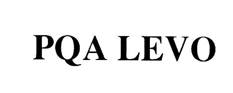 Mẫu nhãn hiệu PQA LEVO