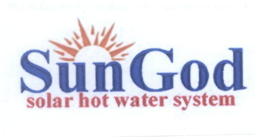 Mẫu nhãn hiệu SunGod solar hot water system