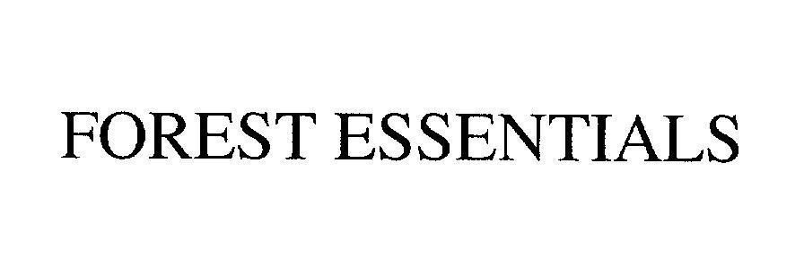 Mẫu nhãn hiệu FOREST ESSENTIALS