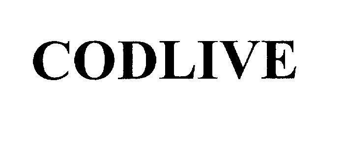 Mẫu nhãn hiệu CODLIVE