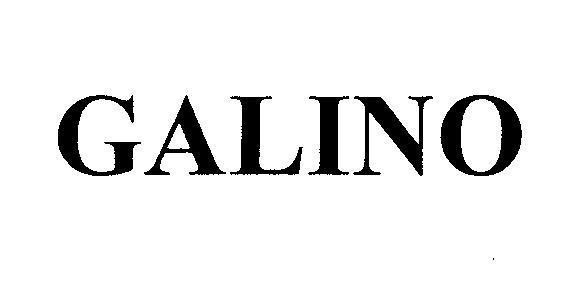 Mẫu nhãn hiệu GALINO