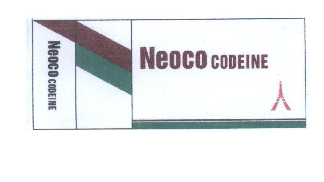 Mẫu nhãn hiệu Neoco CODEINE