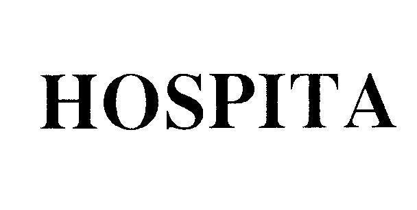 Mẫu nhãn hiệu HOSPITA