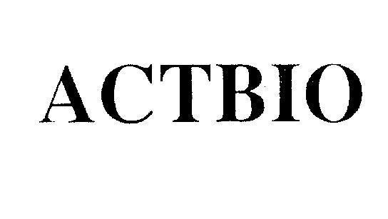 Mẫu nhãn hiệu ACTBIO