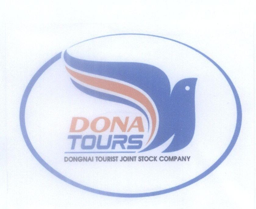 Mẫu nhãn hiệu DONA TOURS DONGNAI TOURIST JOINT STOCK COMPANY