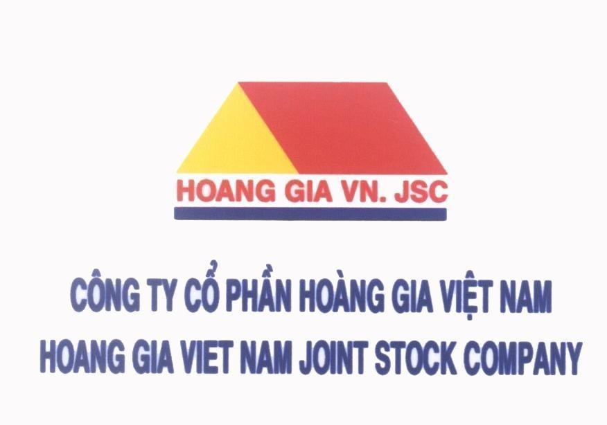 Mẫu nhãn hiệu HOANG GIA VN.JSC Công Ty Cổ Phần Hoàng Gia Việt Nam HOANG GIA VIET NAM JOINT STOCK COMPANY