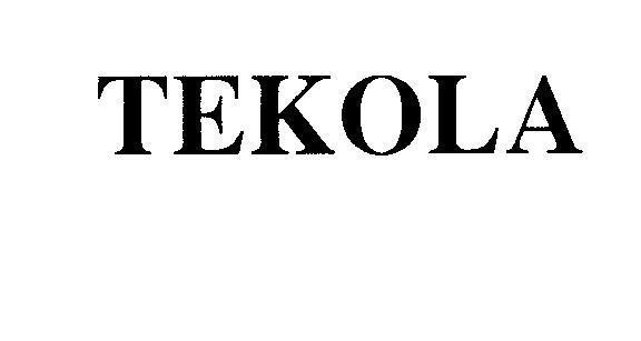 Mẫu nhãn hiệu TEKOLA