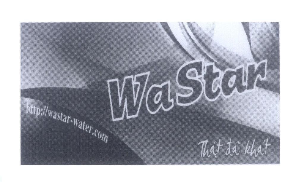 Mẫu nhãn hiệu Wa Star http://wastar-water.com Thật đã khát