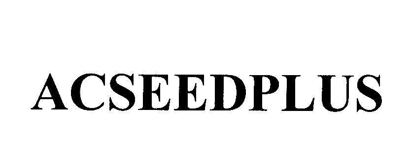 Mẫu nhãn hiệu ACSEEDPLUS
