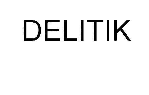 Mẫu nhãn hiệu DELITIK
