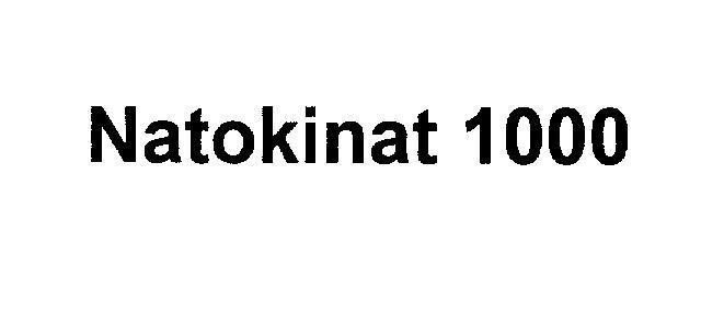 Mẫu nhãn hiệu Natokinat 1000