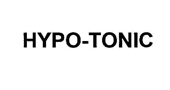 Mẫu nhãn hiệu HYPO-TONIC